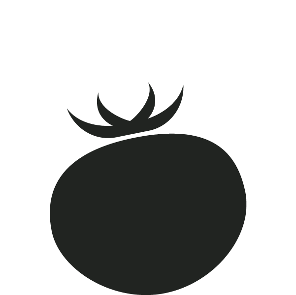 black tomato icon