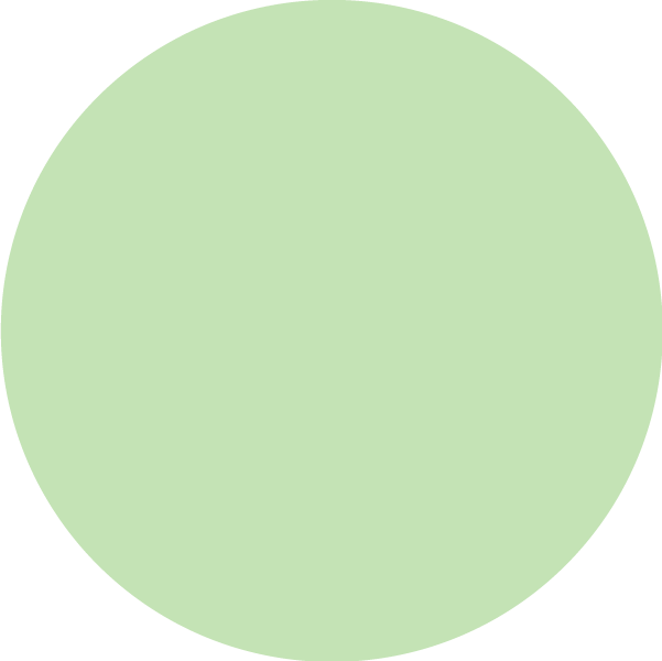 mint green circle